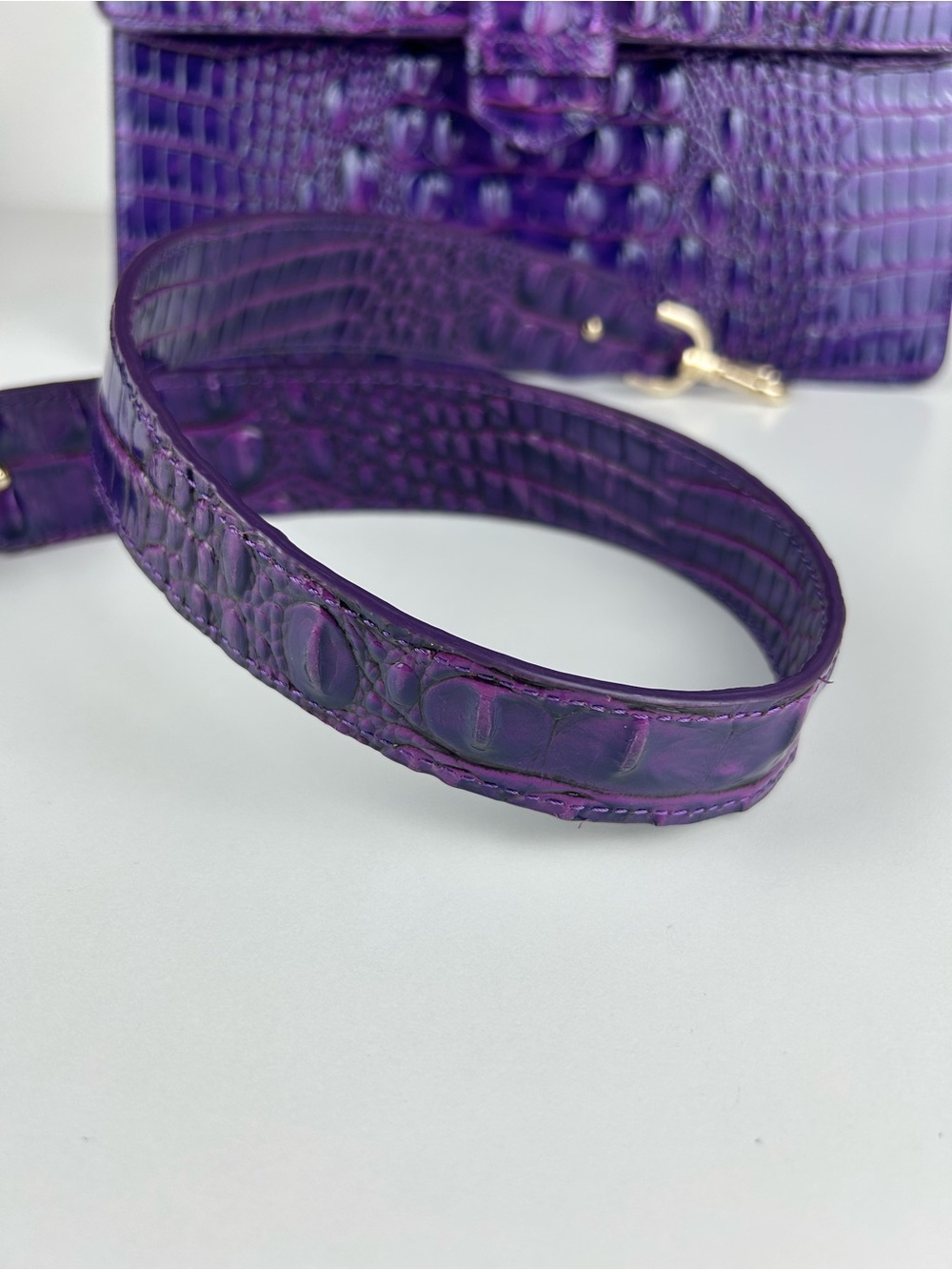 BRAHMIN HALLIE MELBOURNE PURPLE - Picture 16 of 16